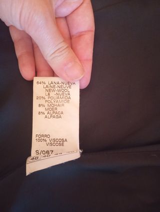 Abrigo El Corte Inglés - Talla L