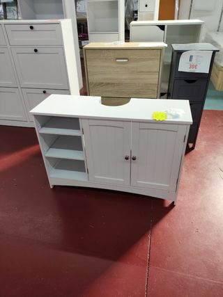 Mueble baño blanco 90x60x30 cm