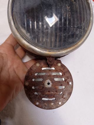 Faro antiguo moto -  Bocina