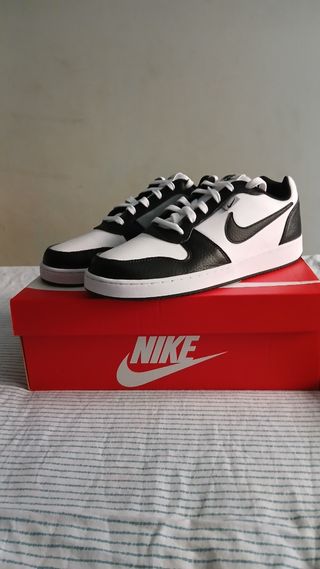 Nike Ebernon Low Prem - Scarpe nere e bianche