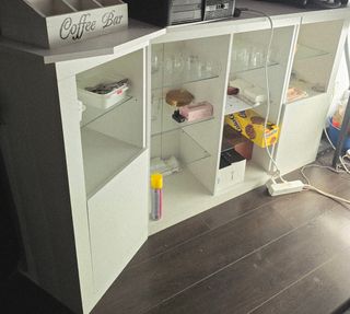 Mueble blanco - 3 piezas con LED