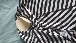 Chaqueta rayas blanco-negro