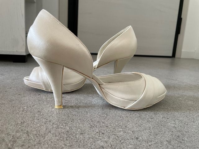 Scarpe sposa Francesco in raso n.37