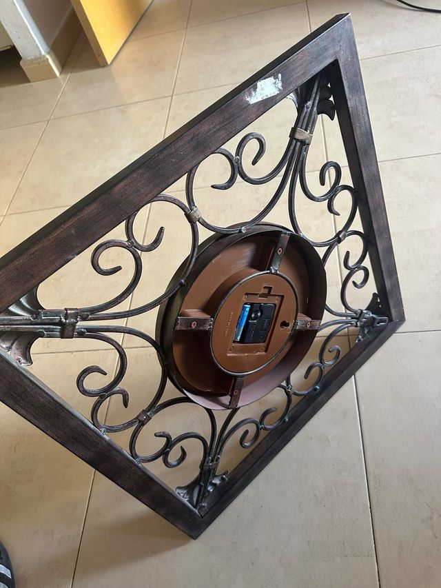 Reloj Pared Metal Estilo Vintage