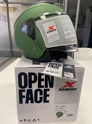 Casco Jet Shiro SH852 Ibiza gafa solar 22.06