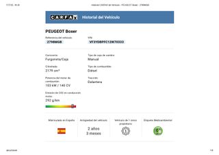 Peugeot Boxer 2023 Furgón L3H3 140CV 