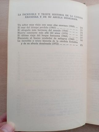Todos los cuentos de Gabriel García Márquez.
