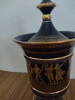 Ánfora griega porcelana