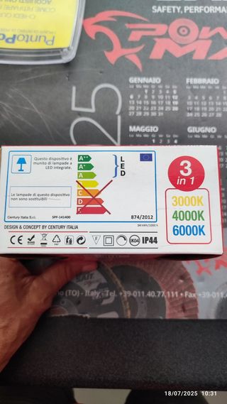 Faretto LED Century Spotfive 14W-28W