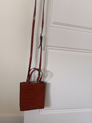 Bolso bandolera marrón