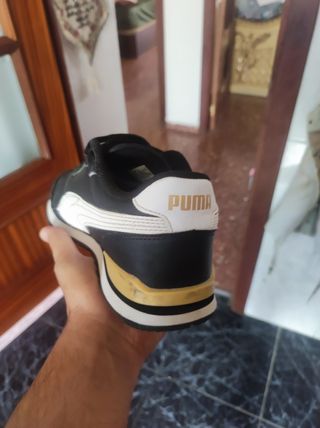 Zapatillas Puma ST Runner - Negras y Blancas
