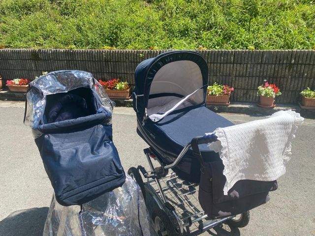 Coche bebé Jane Royal. Capazo y silla