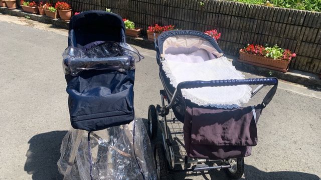 Coche bebé Jane Royal. Capazo y silla