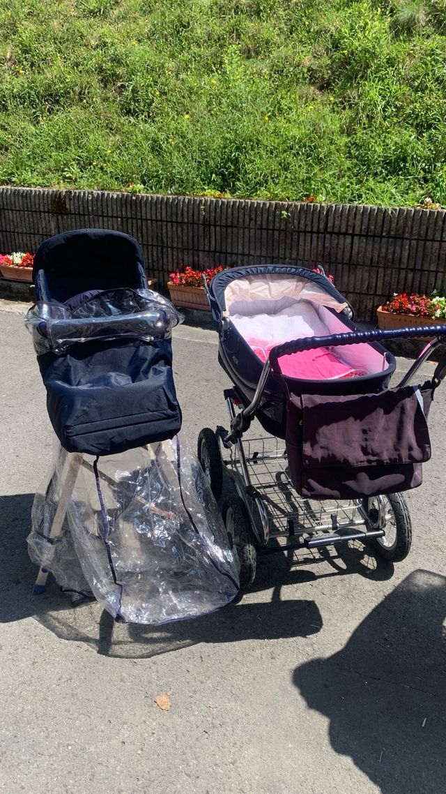 Coche bebé Jane Royal. Capazo y silla