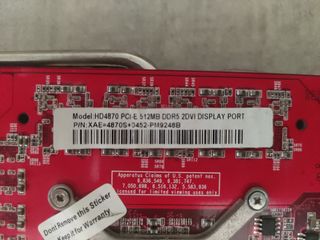 Tarjeta gráfica Gainward Radeon HD 4870 512MB