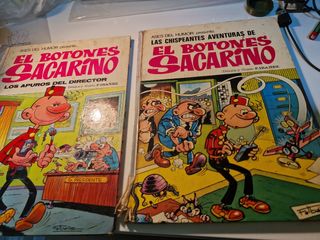 2 cómics El botones Sacarino