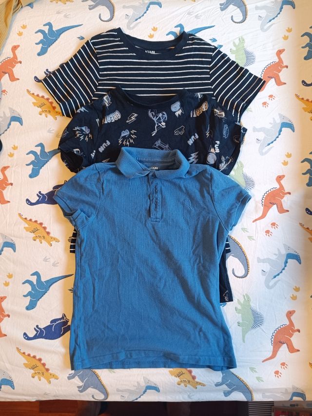 3 Camisetas Niño 8 años - Kiabi