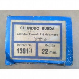 Cilindro rueda delantero RENAULT 6 Primera