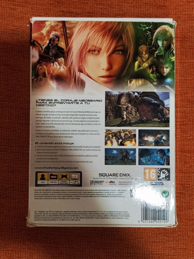 Final Fantasy XIII Edición Coleccionista PS3