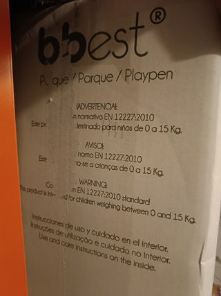 Parque bebé bbest