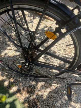 Bicicleta clásica negra