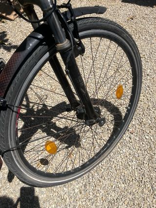 Bicicleta clásica negra