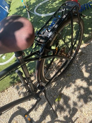 Bicicleta clásica negra