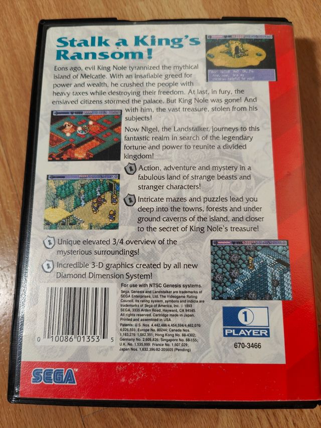 Landstalker - MegaDrive