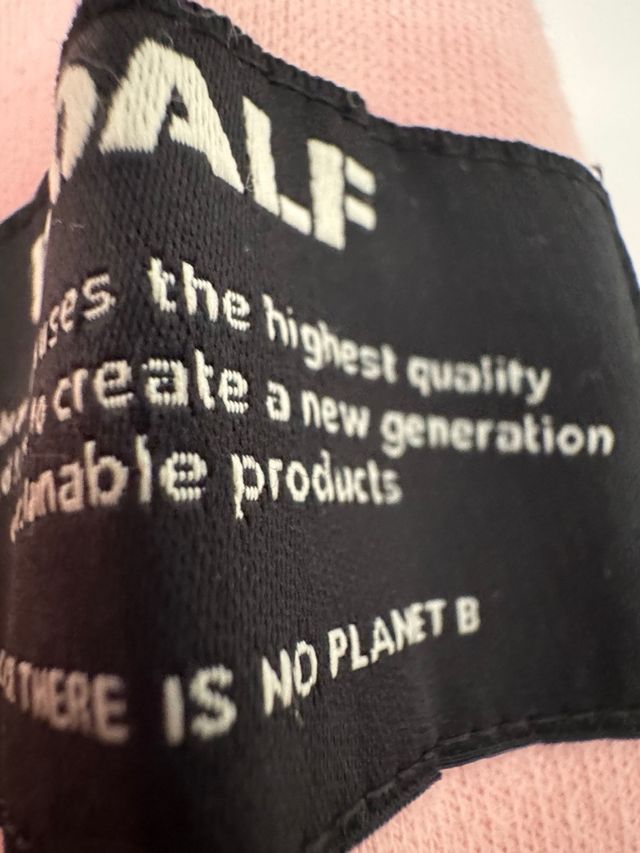 Sudadera rosa niña Ecoalf