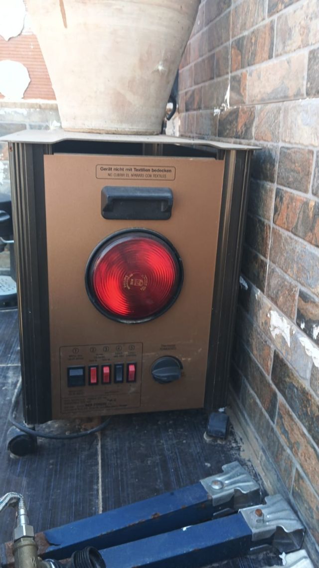 Estufa eléctrica antigua