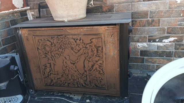 Estufa eléctrica antigua