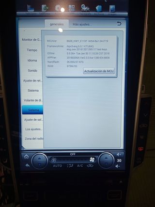 Pantalla Android Infiniti Q50 