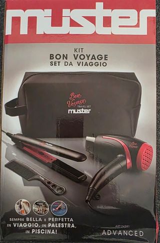 Kit Viaggio Muster: Piastra & Phon