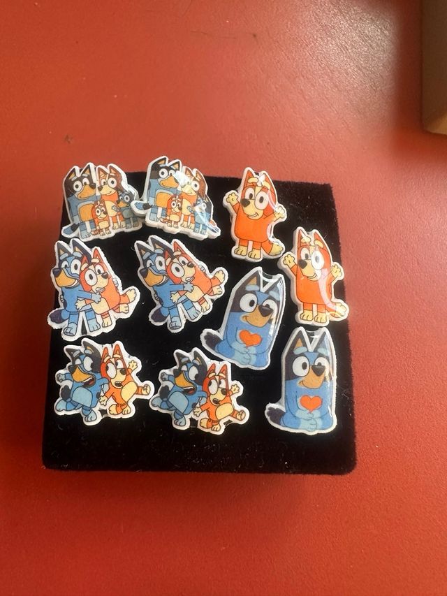 Pendientes Bluey - 10 piezas - 5 pares