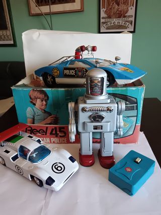 Lotto giocattoli vintage anni '70