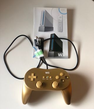Mando dorado Nintendo Wii