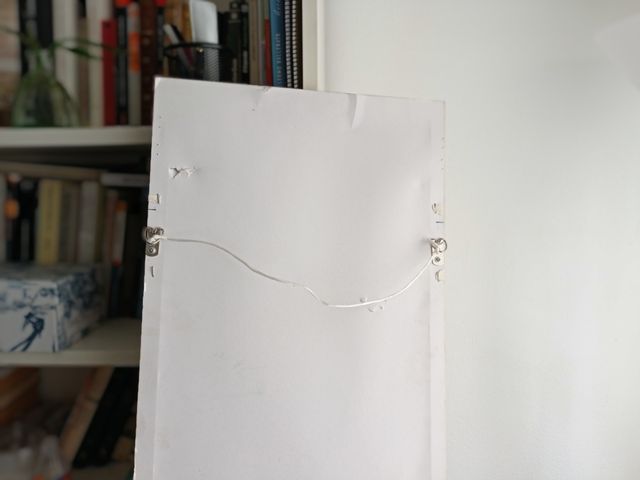 Marco madera blanco - Decoración