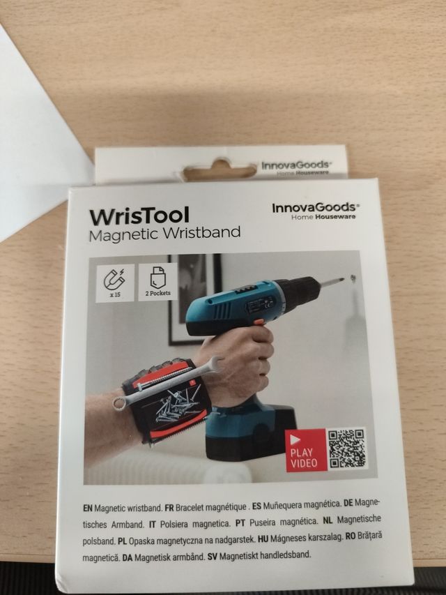 Pulsera magnética para herramientas