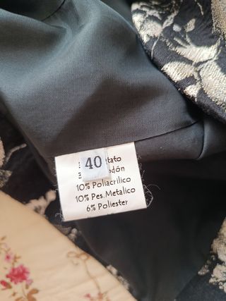 Americana para ocasiones especiales, talla 40