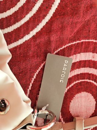 Bolso Parfues color crudo con Corea ajustable tela