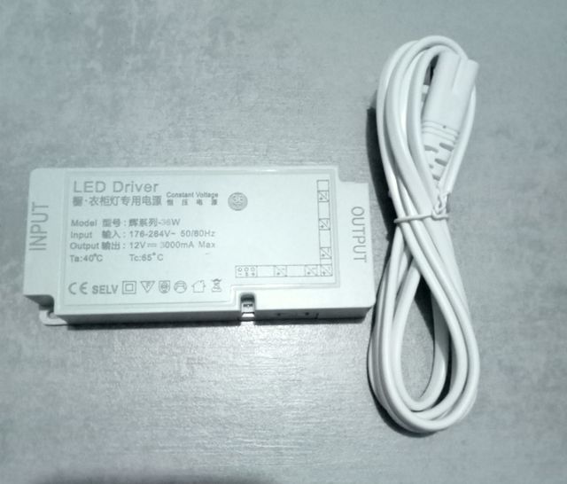 Controlador LED 36W - Fonte de Alimentação