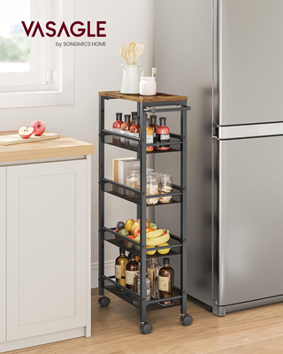 Carrello a 5 Ripiani, Carrello Cucina Salvaspazio 