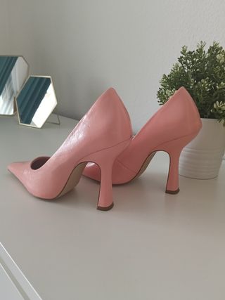 Tacones rosa palo - Usados 1 vez