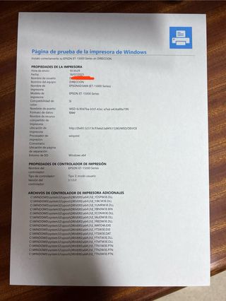 Impresora multifuncion Epson ET 15000