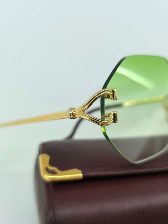Cartier Vintage Gordons Gold Occhiali da sole
