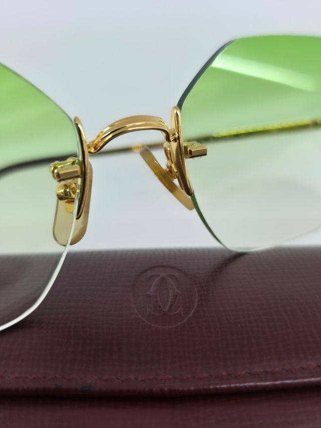 Cartier Vintage Gordons Gold Occhiali da sole