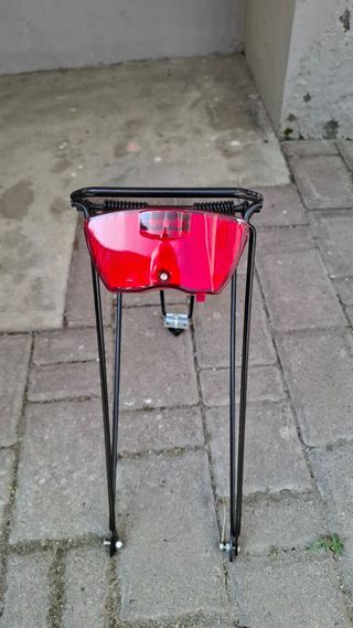 Portapacchi bici usato con luce