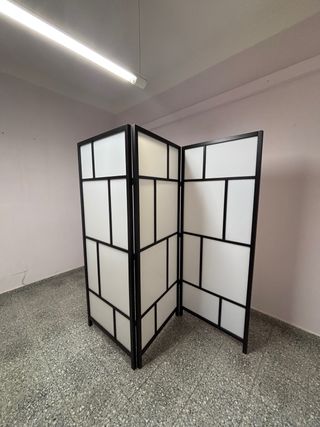 Biombo separador Ikea 3 paneles
