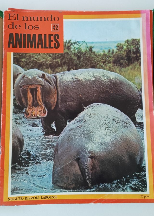 Preciosa enciclopedia "El Mundo de los animales"
