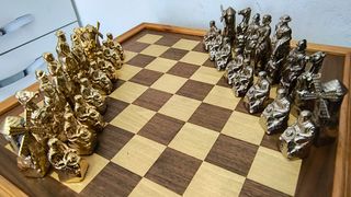 Scacchi Don Chisciotte oro- set completo